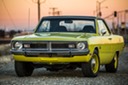 Yellow Dodge Dart-4