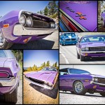 Purple Dodge Challenger